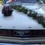 Hochzeitdekoration Auto